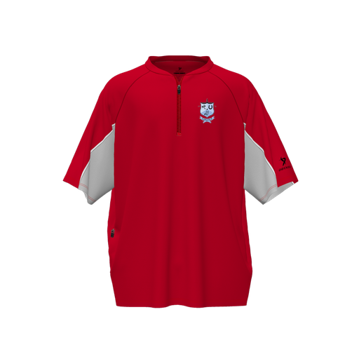 [CUS-DFW-WIND-PER-SSL-RED-YS-LOGO1] Wind Jacket (Youth S, Red, Logo 1)