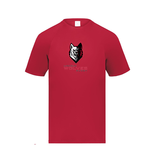 [2790.083.S-LOGO1] Men's Smooth Sport T-Shirt (Adult S, Red, Logo 1)