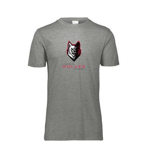 [3066.013.S-LOGO1] Youth Ultra-blend T-Shirt (Youth S, Gray, Logo 1)