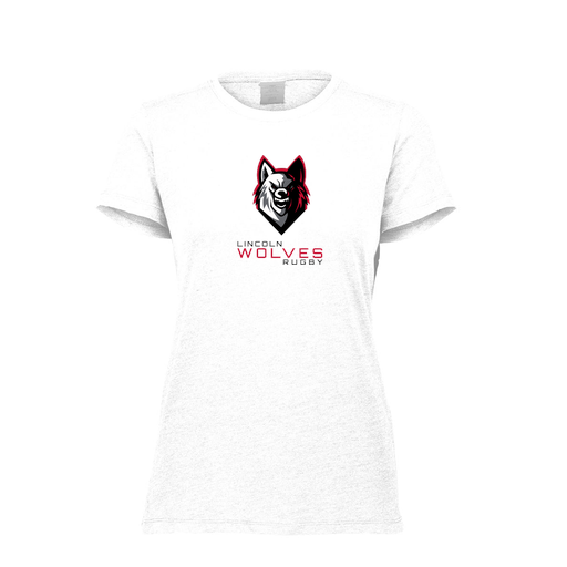 [FTSCUBWH-FAXS-LOGO2] Decker Women's Tri-Blend T-Shirt - Short Sleeve (Female Adult XS, White, Logo 2)