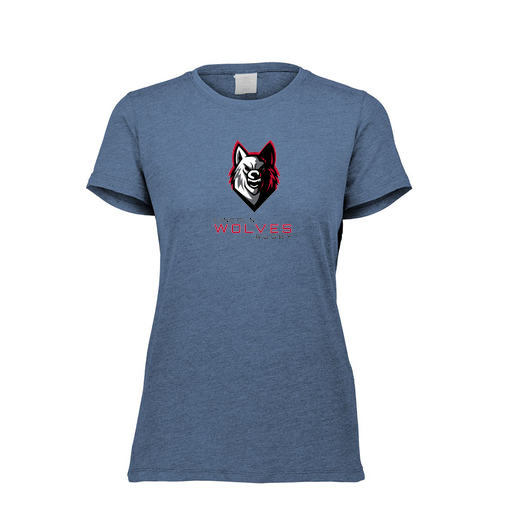 [3067.U22.XS-LOGO1] Ladies Ultra-blend T-Shirt (Female Adult XS, Navy, Logo 1)