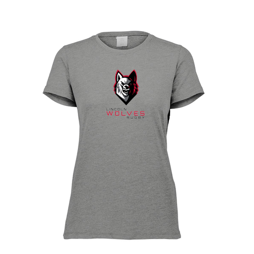 [FTSCUBGY-FAXS-LOGO1] Ladies Ultra-blend T-Shirt (Female Adult XS, Gray, Logo 1)