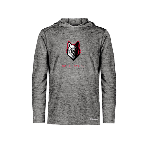 [FOLHCGBK-YS-LOGO2] Decker Youth Charge Hoodie (Youth S, Black, Logo 2)