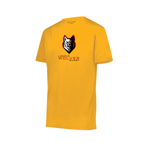 [222819.025.XXS-LOGO1] Youth Movement Dri Fit Shirt (Youth XXS, Athletic Gold, Logo 1)